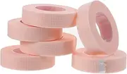 6 Rolls Eyelash Pink Tape Medical Tape Grafting Eyelash Tapes Eyeshadow Tape Eyelash Isolation Patches The Tape Fabric Tape for Eyelash Graft Eyelash Tapes Eyelash Extension Tapes ARTSEWPLY