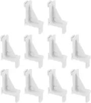 Fridge Shelf Clips, Freezer Cooler Support, Replacement Freezer Shelf Support Br