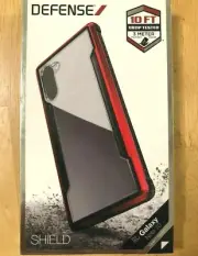 X-doria Defense Shield Galaxy Note 10 Case Red Anodized Aluminum G21