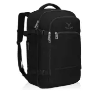 Travel Backpack 40L Flight Approved Carry on Single Backpack Black 2023