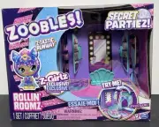 Zoobles Secret Partiez Rollin Roomz Z-Tastic Runway Playset Spin Master 2022 NIB