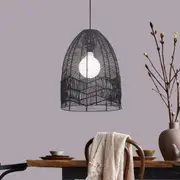 Oriel Lighting SERANG 35 Cane Pendant Light Shade Only