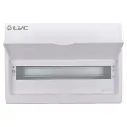 Live Electrical 18 Way Metal Clad Consumer Unit Enclosure - LSMC18
