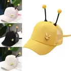 Mesh Visor Mesh Hat 3D Little Bee Sun Caps Hip Hop Fisherman Hat Spring Summer
