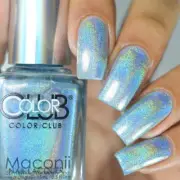 Color Club - Blue Heaven - Halo Hues Light Blue Holographic Holo Nail Polish 979