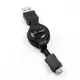 Motorola SKN6238A 傳輸線 Micro USB 5P適合AURA/A1600/E8/EM30/U9/V8/V9 USB伸縮線 0.8公尺 黑色