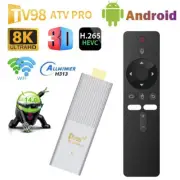 Mini TV Stick Android 14 2.4G 5G Dual WiFi Smart TV Box 2G+8G 8K Media Player