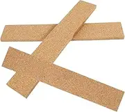 3Pcs Cork Bulletin Strips Frameless Memo Board Strips for Office Home for Photos Memos Messages Wall Panel for Easy Viewing