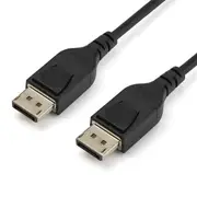 Startech 2M Display 1.4 Cable, 8K 60Hz, Uhd 4K 120Hz, Hdr, Vesa Certified, Black, Ltw