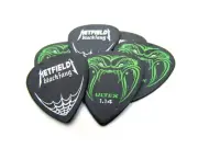 Dunlop Guitar Picks James Hetfield (Metallica) Black Fang 1.14mm 6 Picks