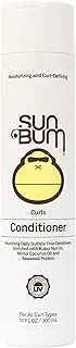 Sun Bum Curls Conditioner | Vegan and Cruelty Free Moisturizing Hair Treatment for Wavy and Curly Hair | 10 oz