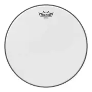 Batter, Emperor, White Suede, 14 Dia. Drum Head