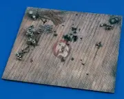 Verlinden 1/48 Airfield Section WWII PSP Plated (Marsden Matting) 1736