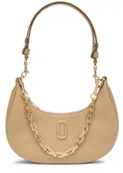 Marc Jacobs The Curve Small Leather Shoulder bag - Camel ONE SIZE