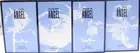 ANGEL THIERRY MUGLER THE SCENTS PEONY VIOLET ROSE AND LILY PERFUME SAMPLES