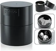 Buqikma Eyelash Extension Glue Jar Storage Tank with Bottom Sealed Adhesive Stand Activated Storage (Black)