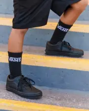 Vans Boys' Old Skool Leather Shoes