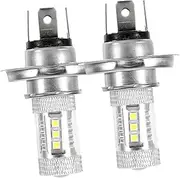 Ciieeo 2Pcs LED Headlight Bulbs Lumens Fog Light Kit for Enhanced Visibility Rainy Conditions Easy Installation Vehicle Light Bulb