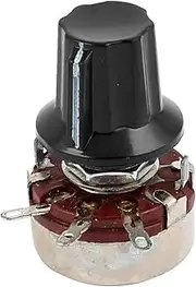 Aexit WTH (Control electrical) 118 56K ohm 2W Single Turn Carbon Potentiometer Rotary Taper w (70ry406qf64) Rotary Knob