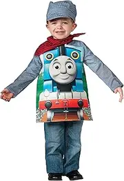 Rubies Thomas and Friends, Deluxe Thomas the Tank Engine and Engineer Costume, Toddler - Toddler One Color