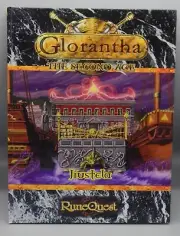 Mongoose RUNEQUEST RPG Glorantha Second Age JRUSTELA campaign setting D&D book !