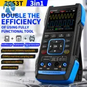 NEW UPGRATED FNIRSI 2C53T Oscilloscope Multimeter Signal Generator 3in1 function