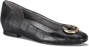 [BareTraps] Womens Perrie Leather Square Toe Flats