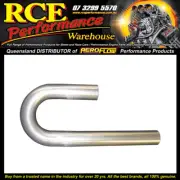 Aeroflow AF9506-3500 304SS J Bend 180° 3-1/2" Od 6"/12" Leg"