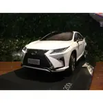 1/18 原廠 LEXUS RX200T WHITE【MGM】