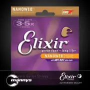 Elixir 16152 Acoustic Phosphor Bronze w/ Nanoweb Coating - 12 String Light (10-4