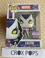 LILITH SDCC 1264 Funko Pop Vinyl New in Mint Box + PROTECTOR