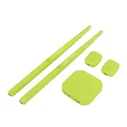 (Green)Virtual Drum Kit Virtual Reality Drum Set Portable Electronic DruM ZO