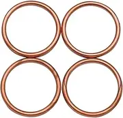 4PCS Exhaust Pipe Gasket For VT1100C Shadow 1990-1996 VT1100C Shadow Spirit 1997-2007 VT1100T Shadow ACE Tourer