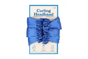 Heatless Curling Rod Headband Hair Accessories For Women-Blue