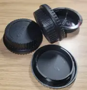 3 x Pack Rear Lens Cover + Camera Body Front Cap for Canon EOS EF DSLR SLR Lens