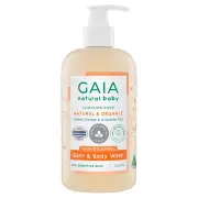 Gaia Natural Baby Bath & Body Wash 500ml