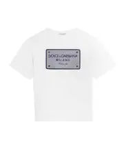 logo-tag T-shirt 8Y,6Y,12Y white