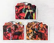 Set Of 3 Back To The Future Movie Poster Waterproof Stickers
