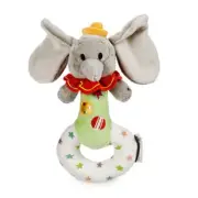 Authentic Disney Dumbo Elephant Plush Rattle for Baby