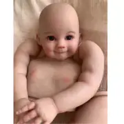28" Reborn Baby Doll Unassembled Part Painted Kit for DIY Toy Shaven Head Gift