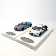 Mortal 1:64 Model Car Bugatti Veyron Alloy Die-Cast Vehicle Removable Rear Cover