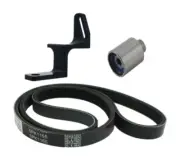 Torque Solution Rev Intake Manifold Alter Reloc Bracket Kit for 02-14 Subaru WRX (for: Subaru)