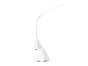 BDI 3 Levels Dimmable LED Multifunctional Desk Lamp 3 in 1 with Wireless Speaker and Cell Phone Card Holder Nightlight