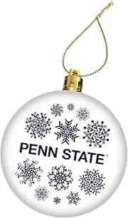 Decorvo Christmas Ornament Winter Decoration - Hanging Ornament with String (Snowflake - Penn St)