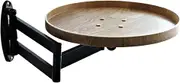Folding Wall Desk - Rotating Booth Table - Detachable Fold Down Wall Stand, Indoor Home Decoration for Living Room, Bedroom