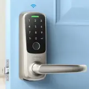 ULTRALOQ Latch 5 Smart Lock - Built-in WiFi Smart Fingerprint Door Lock - Bio...
