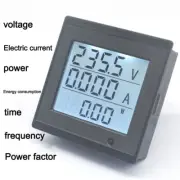 Energy Monitor 220V Energy Meter Backlight Function Current Measurement