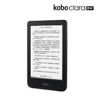 在飛比找PChome24h購物優惠-樂天Kobo Clara BW 6吋電子書閱讀器 | 黑。1