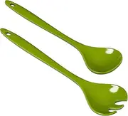 [KUHN RIKON] 24294 Salad Servers (Green/Dark Green) Plastic