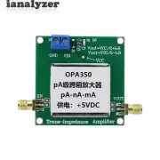 pA Level IV Transimpedance Amplifier OPA350 TIA Weak Current Measurement